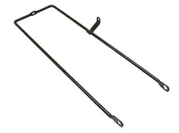 Korgstag med f&auml;ste f&ouml;r framlampan svart 41 cm